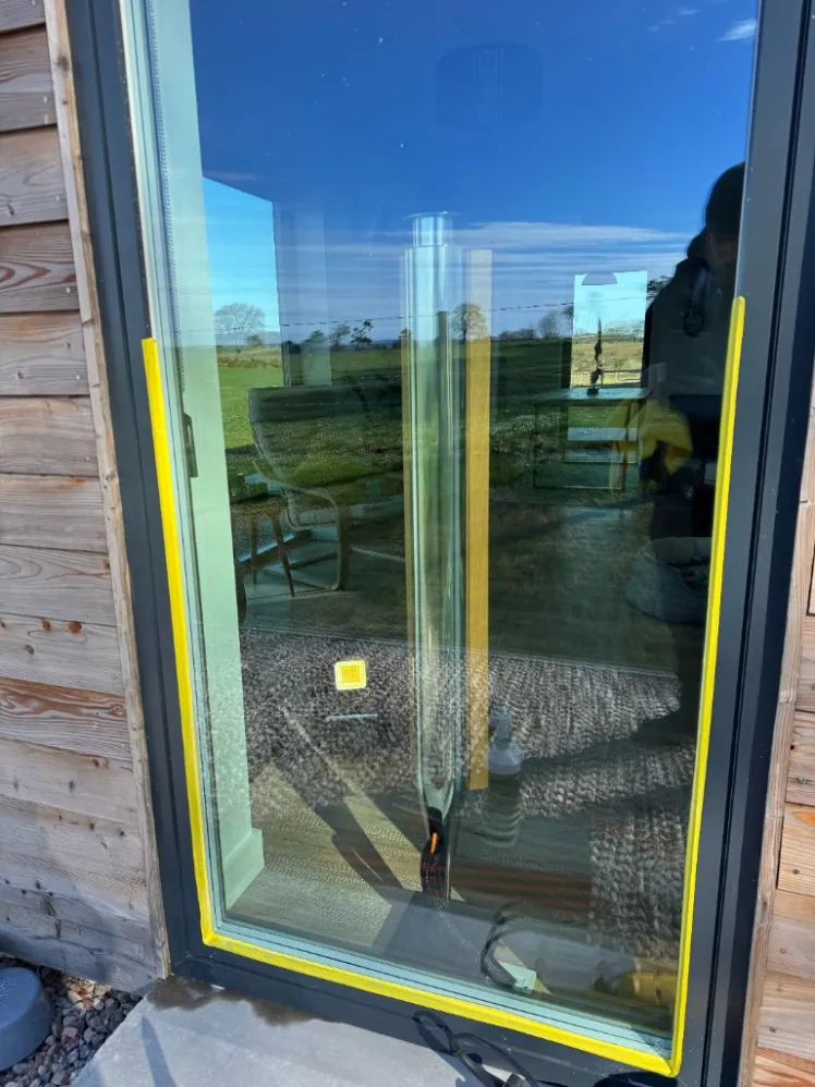 Restored residential glass in Aberdeen, exterior view